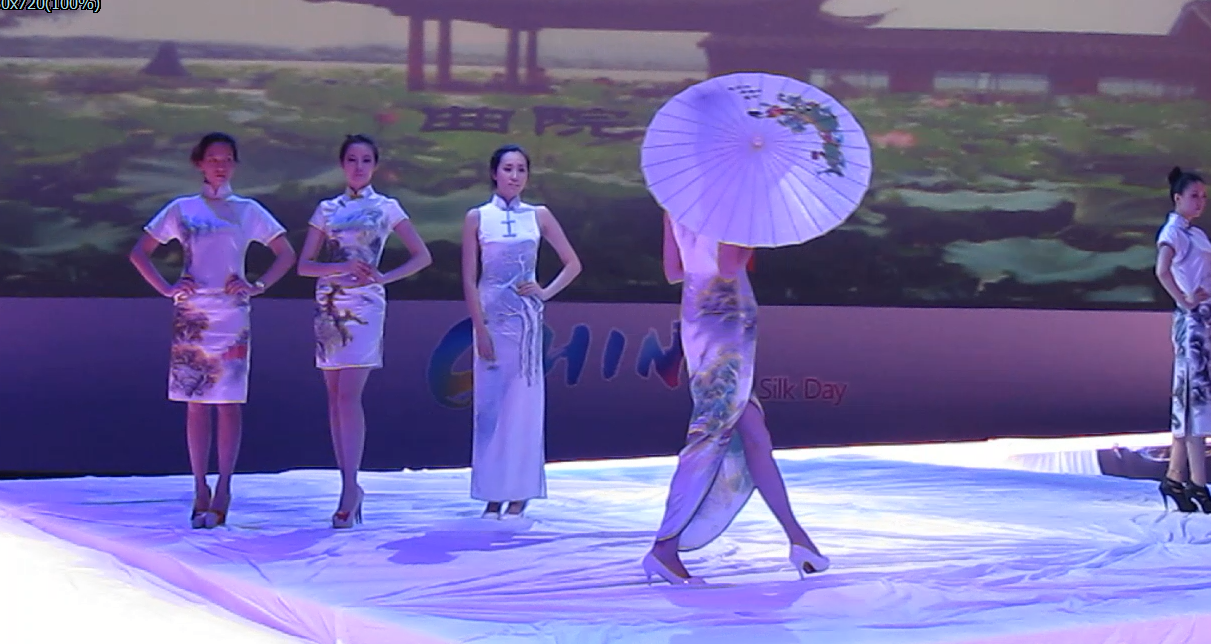 中国丝绸博物馆北京百年旗袍展